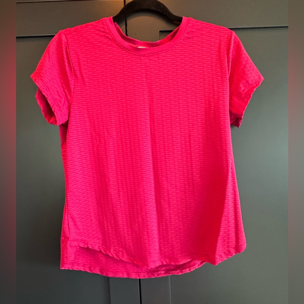 Pink Exercise top